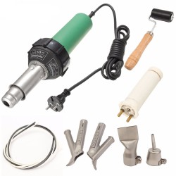 1600W Plastic Welding Hot Air Gun with 2Pcs Speed Welding Nozzle and Extra HE Rod Welding 1600W Plastic Welding Hot Air Gun with 2Pcs Speed Welding Nozzle and Extra HE Rod Welding