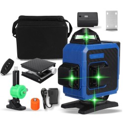 16/12/8 Lines 4D Green Light Laser Level 360° Auto Self Leveling Rotary Cross Measure Tools 16/12/8 Lines 4D Green Light Laser Level 360° Auto Self Leveling Rotary Cross Measure Tools