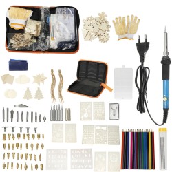 168Pcs 110V~240V 60W DIY Adjustable Temperature Electric Soldering Iron Welding Kit 168Pcs 110V~240V 60W DIY Adjustable Temperature Electric Soldering Iron Welding Kit