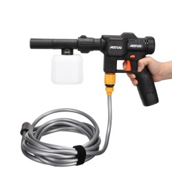 16.8V 500W Cordless High Pressure Washer Car Washing Machine Sprayer Guns Water Cleaner W/ 1/2pcs Battery 16.8V 500W Cordless High Pressure Washer Car Washing Machine Sprayer Guns Water Cleaner W/ 1/2pcs Battery