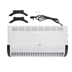 1800W 220V Electric Heater Adjustable Temperature Controller for Home Bathroom 1800W 220V Electric Heater Adjustable Temperature Controller for Home Bathroom