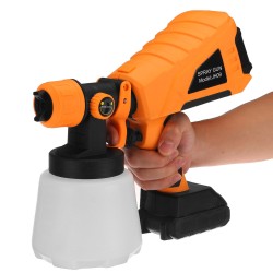 18V 1000ML High Power Electric Spray Gun Household Spray Paint with Li-ion Battery Regulation Sprayer 18V 1000ML High Power Electric Spray Gun Household Spray Paint with Li-ion Battery Regulation Sprayer