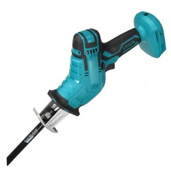 18V 10mm Coedless Electric Reciprocating Saw Variable Speed Metal Wood Cutting Tool Electric Saw With 4X Saw Blades For Makita Battery 18V 10mm Coedless Electric Reciprocating Saw Variable Speed Metal Wood Cutting Tool Electric Saw With 4X Saw Blades For Makita Battery