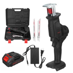 18V Cordless Electric Reciprocating Saw Sabre Saw Jigsaw LED Light Cutting Tool 18V Cordless Electric Reciprocating Saw Sabre Saw Jigsaw LED Light Cutting Tool