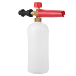 1L High Pressure Foam Pot 1/4 Quick Insert Fast Interface Adjustable Nozzle Head Pure Copper PA Foam Pot 1L High Pressure Foam Pot 1/4 Quick Insert Fast Interface Adjustable Nozzle Head Pure Copper PA Foam Pot