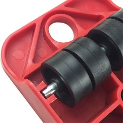 1pcs Furniture Mover Tool Plastic Mover Yellow Red Base Accessories 1pcs Furniture Mover Tool Plastic Mover Yellow Red Base Accessories
