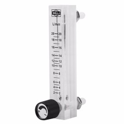 2-20 LPM Gas Flow Meter LZQ-7 Flow Meter with Control Valve for Oxygen/Air/Gas Measurement 2-20 LPM Gas Flow Meter LZQ-7 Flow Meter with Control Valve for Oxygen/Air/Gas Measurement