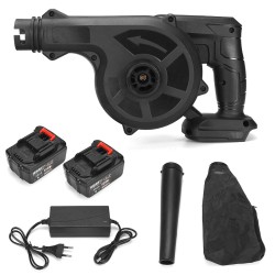 2 In 1 Cordless Electric Air Blower & Suction Handheld Leaf Dust Collector Cleaner W/ None/1pc/2pcs Battery 2 In 1 Cordless Electric Air Blower & Suction Handheld Leaf Dust Collector Cleaner W/ None/1pc/2pcs Battery
