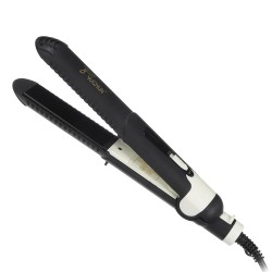 2 In 1 Portable Curler Straightener Tourmaline Ionic Flat Iron Heat Up Fast 220V Hair Curler 2 In 1 Portable Curler Straightener Tourmaline Ionic Flat Iron Heat Up Fast 220V Hair Curler