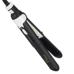 2 In 1 Portable Curler Straightener Tourmaline Ionic Flat Iron Heat Up Fast 220V Hair Curler 2 In 1 Portable Curler Straightener Tourmaline Ionic Flat Iron Heat Up Fast 220V Hair Curler
