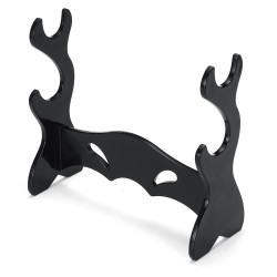 2-Tier Mini Samurai Blade Mount Display Stand Tool Display Rack Base Holder 2-Tier Mini Samurai Blade Mount Display Stand Tool Display Rack Base Holder