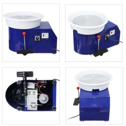 2 in 1 110V 550W 32CM Electric Pottery Wheel Machine For Ceramic Work Clay Art Craft 2 in 1 110V 550W 32CM Electric Pottery Wheel Machine For Ceramic Work Clay Art Craft