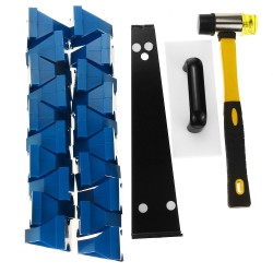 2-in-1 Flooring Spacer Kit Laminate Wood Flooring Tools Inch Double End Use Wooden Floor Installation Gasket Wooden Floor Installation Tool 2-in-1 Flooring Spacer Kit Laminate Wood Flooring Tools Inch Double End Use Wooden Floor Installation Gasket Wooden Floor Installation Tool