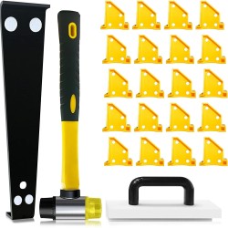 2-in-1 Flooring Spacer Kit Laminate Wood Flooring Tools Inch Double End Use Wooden Floor Installation Gasket Wooden Floor Installation Tool 2-in-1 Flooring Spacer Kit Laminate Wood Flooring Tools Inch Double End Use Wooden Floor Installation Gasket Wooden Floor Installation Tool