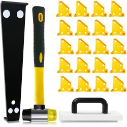 2-in-1 Flooring Spacer Kit Laminate Wood Flooring Tools Inch Double End Use Wooden Floor Installation Gasket Wooden Floor Installation Tool 2-in-1 Flooring Spacer Kit Laminate Wood Flooring Tools Inch Double End Use Wooden Floor Installation Gasket Wooden Floor Installation Tool