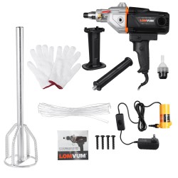 2000W Diamond Core Drilling Machine Drill Wet/Dry Concrete Machine Nozzle Bits