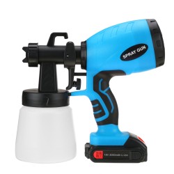 2000mAh Portable Electric Paint Sprayer Wireless Handheld Spray Guns Home Indoor Fence Painting Tool For Disinfection Atomization Painting 2000mAh Portable Electric Paint Sprayer Wireless Handheld Spray Guns Home Indoor Fence Painting Tool For Disinfection Atomization Painting