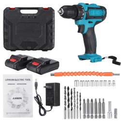 2000rpm 38Nm 21V Lithium Electric Impact Hammer Drill Wood Drilling Screwdrivers with Battery 2000rpm 38Nm 21V Lithium Electric Impact Hammer Drill Wood Drilling Screwdrivers with Battery