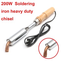 200W Soldering Iron Heavy Duty Chisel Point 200 Watt Craft Tools AC 220V 200W Soldering Iron Heavy Duty Chisel Point 200 Watt Craft Tools AC 220V