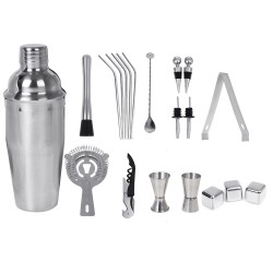 20PCS 750ml Stainless Steel Cocktail Shaker Cocktail Shaker Drink Set Cocktail Shaker 20PCS 750ml Stainless Steel Cocktail Shaker Cocktail Shaker Drink Set Cocktail Shaker
