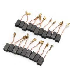 20Pcs Motor Carbon Brushes 13.6x7.8x6.1mm Carbon Brush for Dewalt 100mm Angle Grinder 20Pcs Motor Carbon Brushes 13.6x7.8x6.1mm Carbon Brush for Dewalt 100mm Angle Grinder