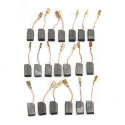 20Pcs Motor Carbon Brushes 13.6x7.8x6.1mm Carbon Brush for Dewalt 100mm Angle Grinder 20Pcs Motor Carbon Brushes 13.6x7.8x6.1mm Carbon Brush for Dewalt 100mm Angle Grinder