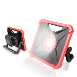 20V 10W Cordless LED Handheld Worklight Portable 120° Rotating Multifunction Li-ion Flexible LED Flashlight with 2.0Ah Battery EU/US Plug 20V 10W Cordless LED Handheld Worklight Portable 120° Rotating Multifunction Li-ion Flexible LED Flashlight with 2.0Ah Battery EU/US Plug