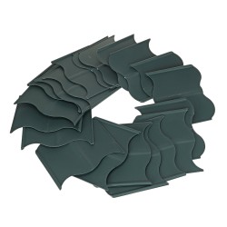 20pcs 150mm Lawn Edging Fence Garden Lawn Edger Grass Plant Fence Edging Retaining Plate 20pcs 150mm Lawn Edging Fence Garden Lawn Edger Grass Plant Fence Edging Retaining Plate