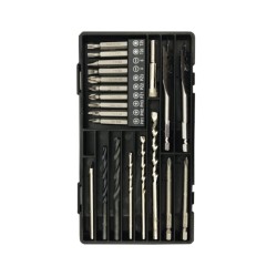 21Pcs HSS Screwdriver Twist Drill Bits Tool Set With Storage Box Multi-Functional Drill Bit Box Hardware Tools Power Tools Set 21Pcs HSS Screwdriver Twist Drill Bits Tool Set With Storage Box Multi-Functional Drill Bit Box Hardware Tools Power Tools Set