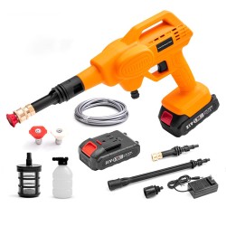 21V Cordless High Pressure Car Washer Spray Water Cleaner Wash Pressure Water Nozzle Cleaning Machine 21V Cordless High Pressure Car Washer Spray Water Cleaner Wash Pressure Water Nozzle Cleaning Machine
