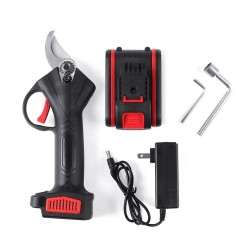 21V Wireless 25mm Rechargeable Electric Scissors Branch Pruning Shear Tree Cutting Tools W/ 1 Battery 21V Wireless 25mm Rechargeable Electric Scissors Branch Pruning Shear Tree Cutting Tools W/ 1 Battery