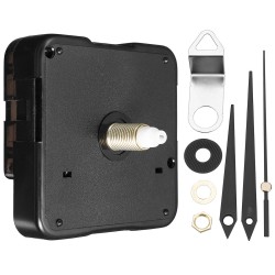 21mm Quartz Silent Clock Movement Kit Hour Minute Second Without Battery 21mm Quartz Silent Clock Movement Kit Hour Minute Second Without Battery