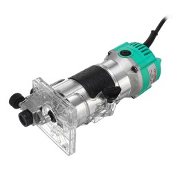 2200W 110V/220V Electric Hand Trimmer 1/4 Inch Corded Wood Laminate Palm Router 30000RMP 2200W 110V/220V Electric Hand Trimmer 1/4 Inch Corded Wood Laminate Palm Router 30000RMP