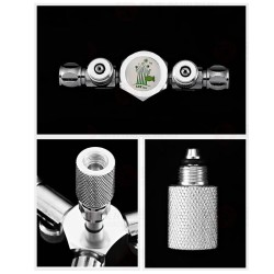 2/3/4/5/6 Way Aquarium Brass CO2 Splitter Tri- Regulator Connectors CO2 Splitter Diffuser Valve Plant Tank CO2 System Regulators 2/3/4/5/6 Way Aquarium Brass CO2 Splitter Tri- Regulator Connectors CO2 Splitter Diffuser Valve Plant Tank CO2 System Regulators