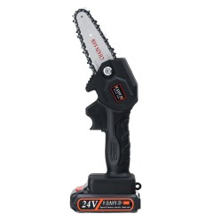 24V Rechargeable Cordless Electric Saw Portable Woodworking Cutting Tool W/ Battery 24V Rechargeable Cordless Electric Saw Portable Woodworking Cutting Tool W/ Battery