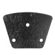 25/30 Grit Medium Bond Plate Trapezoid Grinding Disc for Bolt On Grinders