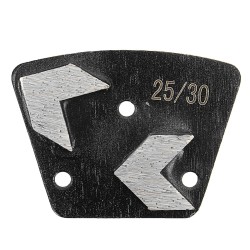 25/30 Grit Medium Bond Plate Trapezoid Grinding Disc for Bolt On Grinders 25/30 Grit Medium Bond Plate Trapezoid Grinding Disc for Bolt On Grinders