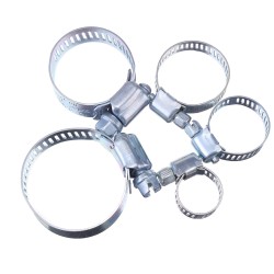 26pcs Stainless Steel Drive Hose Clamp Adjustable Fuel Pipe Worm Gear Clip 26pcs Stainless Steel Drive Hose Clamp Adjustable Fuel Pipe Worm Gear Clip