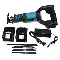 288VF 1200W Electric Reciprocating Saw Cordless Chainsaw One-Hand Saw Cutting Woodworking Tools W/ 1 or 2pcs Battery For Makita 288VF 1200W Electric Reciprocating Saw Cordless Chainsaw One-Hand Saw Cutting Woodworking Tools W/ 1 or 2pcs Battery For Makita