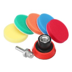 29pcs Drill Buffing Pad Polishing Pad Mix Size Kit With M14 Backing Pad Adapters 29pcs Drill Buffing Pad Polishing Pad Mix Size Kit With M14 Backing Pad Adapters