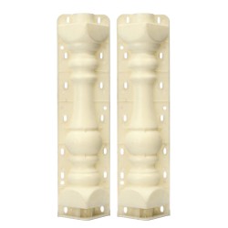 2Pcs 60cm Balustrades Molds DIY Mould for Concrete Plaster Cement Garden Decor 2Pcs 60cm Balustrades Molds DIY Mould for Concrete Plaster Cement Garden Decor