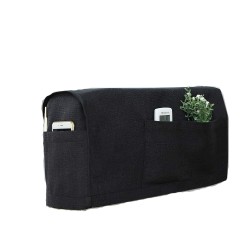 2Pcs/Set Armrest Cover W/ 6 Pockets Linen Anti-Slip Sofa Armrest Cover Protector 2Pcs/Set Armrest Cover W/ 6 Pockets Linen Anti-Slip Sofa Armrest Cover Protector