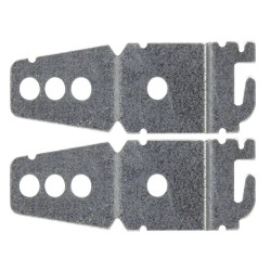 2pcs 8269145 Dish Washer Mounting Undercounter Bracket For Whirlpool Dishwasher 2pcs 8269145 Dish Washer Mounting Undercounter Bracket For Whirlpool Dishwasher