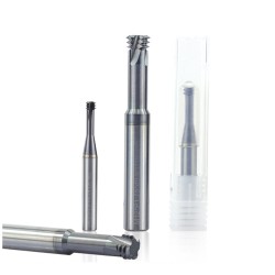3 Flute Thread Milling Cutter 60 Degree Metric Carbide End Mill CNC Router Bit