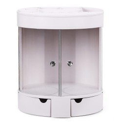 3 Layer Transparent Door Desktop Makeup Cosmetic Organizer Storage Bag Drawer 3 Layer Transparent Door Desktop Makeup Cosmetic Organizer Storage Bag Drawer