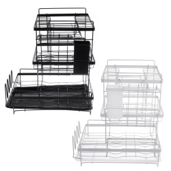 3 Tier Multifunctional Kitchen Drying Dish Rack Over Sink Drainer Shelf 3 Tier Multifunctional Kitchen Drying Dish Rack Over Sink Drainer Shelf