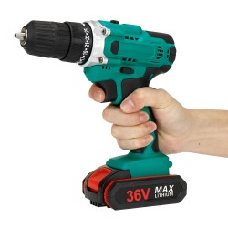 3 in 1 Multifunctional Cordless Drill Driver Wrench 3/8-Inch Chuck Cordless Impact Drill Driver W/ None/1/2 Battery 3 in 1 Multifunctional Cordless Drill Driver Wrench 3/8-Inch Chuck Cordless Impact Drill Driver W/ None/1/2 Battery