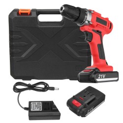 300W 21V LED Cordless Electric Drill Screwdriver 1500mAh Rechargeable Li-Ion Battery Repair Tools 300W 21V LED Cordless Electric Drill Screwdriver 1500mAh Rechargeable Li-Ion Battery Repair Tools