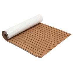 300cm x 90cm x 6mm EVA Foam Faux Teak Sheet Brown with Black Lines Boat Yacht Synthetic Teak 300cm x 90cm x 6mm EVA Foam Faux Teak Sheet Brown with Black Lines Boat Yacht Synthetic Teak