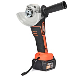 3.0Ah 21V Brushless Cordless Angle Grinder Electric Power Angle Grinding Cutting With Li-ion Battery&Charger 3.0Ah 21V Brushless Cordless Angle Grinder Electric Power Angle Grinding Cutting With Li-ion Battery&Charger